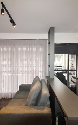 Studio para alugar com 50m², 2 quartos e 1 vagaSala / Cozinha