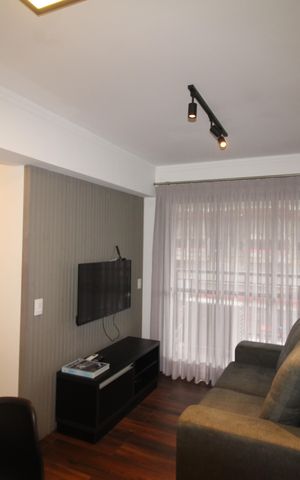 Studio para alugar com 50m², 2 quartos e 1 vagaSala / Cozinha