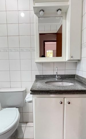 Apartamento à venda com 57m², 2 quartos e 1 vaga Apartamento à venda com 57m², 2 quartos e 1 vagaBanheiro