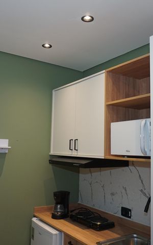 Studio para alugar com 15m², 1 quarto e sem vagaCozinha