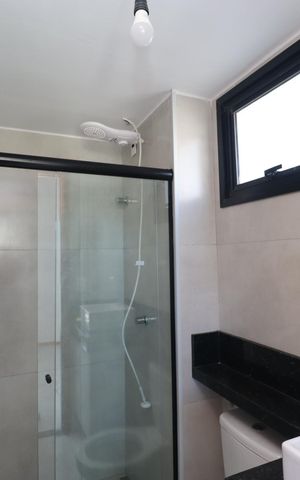 Studio para alugar com 20m², 0 quarto e sem vaga Studio para alugar com 20m², 0 quarto e sem vagaBanheiro