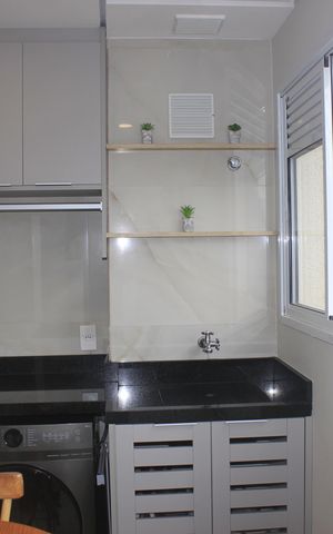 Apartamento à venda com 50m², 2 quartos e sem vagaVaranda gourmet