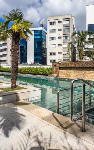 Studio à venda com 29m², 1 quarto e 1 vagaPiscina