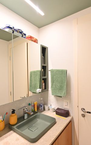 Apartamento para alugar com 82m², 2 quartos e 1 vagaBanheiro Social