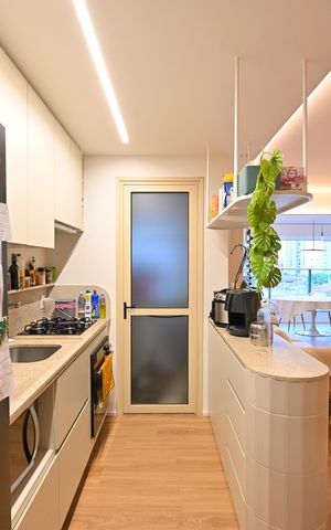 Apartamento para alugar com 82m², 2 quartos e 1 vagaCozinha