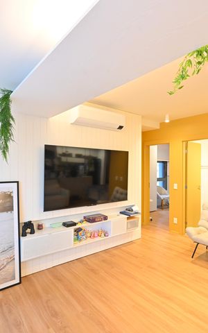 Apartamento para alugar com 82m², 2 quartos e 1 vagaSala