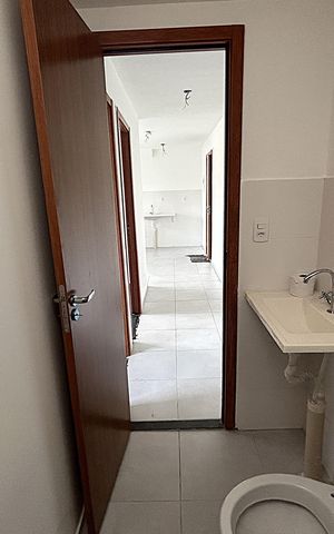 Apartamento para alugar com 40m², 2 quartos e sem vagaBanheiro