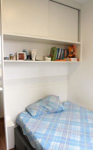 Apartamento à venda com 36m², 2 quartos e 1 vagaQuarto 2