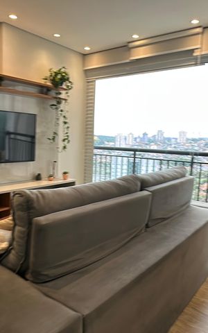 Apartamento à venda com 69m², 2 quartos e 2 vagas Apartamento à venda com 69m², 2 quartos e 2 vagasSala
