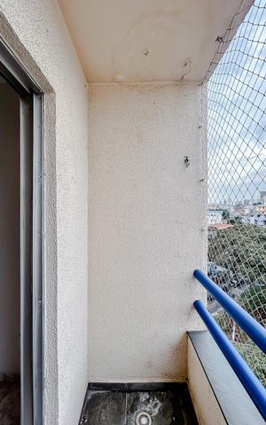 Apartamento para alugar com 56m², 2 quartos e 1 vagaVaranda do Quarto 1