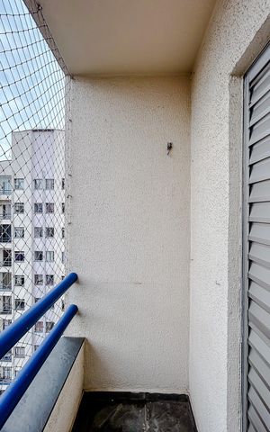 Apartamento para alugar com 56m², 2 quartos e 1 vagaVaranda do Quarto 1