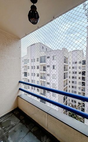 Apartamento para alugar com 56m², 2 quartos e 1 vagaVaranda