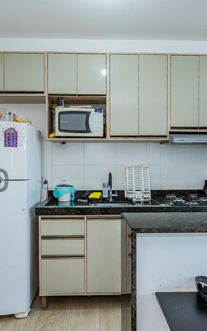 Apartamento para alugar com 38m², 2 quartos e sem vaga Apartamento para alugar com 38m², 2 quartos e sem vagaCozinha e Área de Serviço