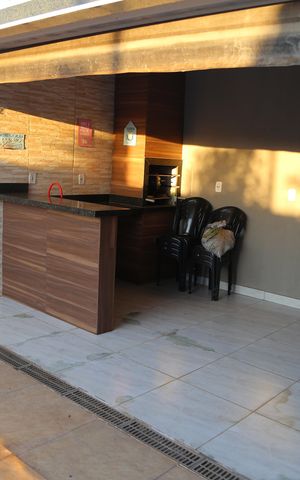 Casa à venda com 117m², 2 quartos e 2 vagasÁrea da Churrasqueira