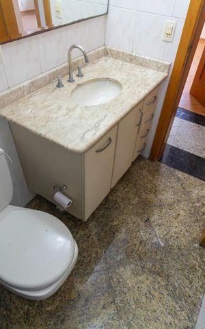 Apartamento para alugar com 103m², 3 quartos e 2 vagasBanheiro 2