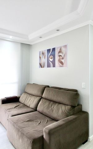 Apartamento à venda com 62m², 3 quartos e 1 vaga Apartamento à venda com 62m², 3 quartos e 1 vagaSala