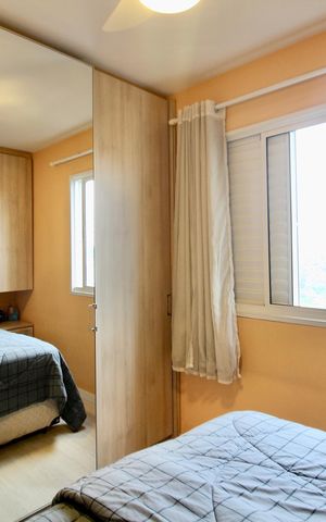 Apartamento à venda com 62m², 3 quartos e 1 vaga Apartamento à venda com 62m², 3 quartos e 1 vagaQuarto 2