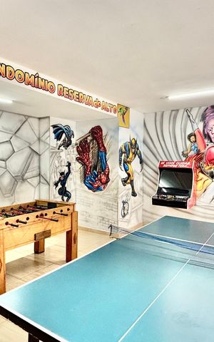 Apartamento à venda com 62m², 3 quartos e 1 vaga Apartamento à venda com 62m², 3 quartos e 1 vagaSalão de jogos