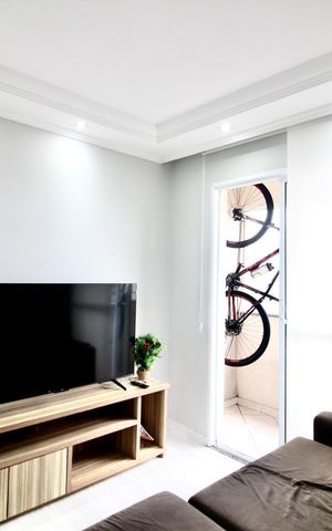 Apartamento à venda com 62m², 3 quartos e 1 vaga Apartamento à venda com 62m², 3 quartos e 1 vagaSala