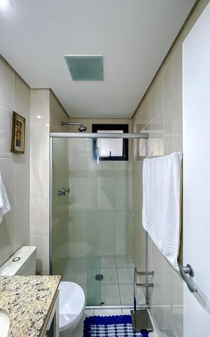 Apartamento à venda com 79m², 3 quartos e 1 vaga Apartamento à venda com 79m², 3 quartos e 1 vagaBanheiro