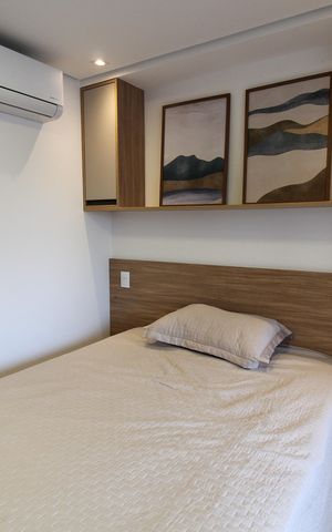Apartamento para alugar com 25m², 1 quarto e sem vaga Apartamento para alugar com 25m², 1 quarto e sem vagaSala/Quarto