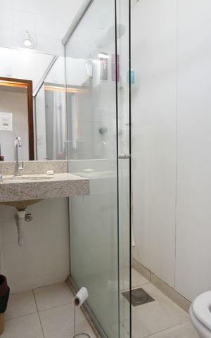 Apartamento à venda com 115m², 3 quartos e 1 vagaBanheiro da Suíte