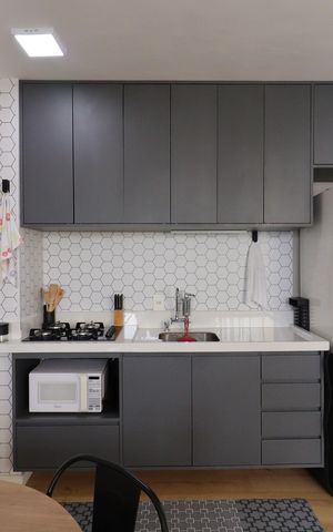 Apartamento à venda com 35m², 1 quarto e 1 vagaCozinha