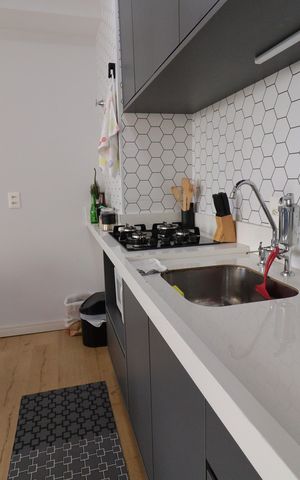 Apartamento à venda com 35m², 1 quarto e 1 vagaCozinha