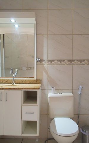 Apartamento para alugar com 80m², 1 quarto e 1 vagabanheiro