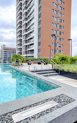 Studio para alugar com 25m², 1 quarto e sem vagaÁrea comum - Piscina