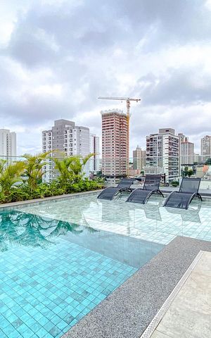 Studio para alugar com 25m², 1 quarto e sem vagaÁrea comum - Piscina