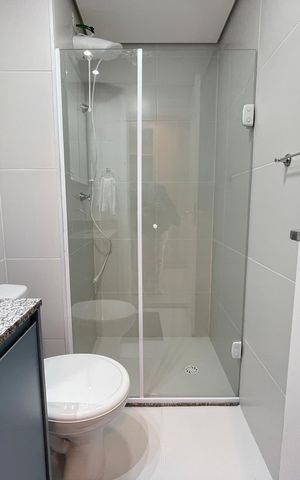 Apartamento para alugar com 25m², 1 quarto e sem vaga Apartamento para alugar com 25m², 1 quarto e sem vagaBanheiro