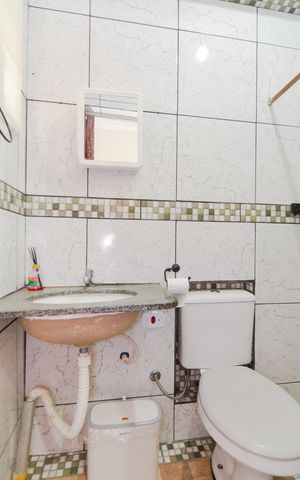 Casa para alugar com 30m², 1 quarto e sem vagaBanheiro
