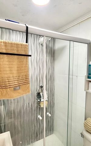 Apartamento para alugar com 40m², 2 quartos e 1 vaga Apartamento para alugar com 40m², 2 quartos e 1 vagaBanheiro