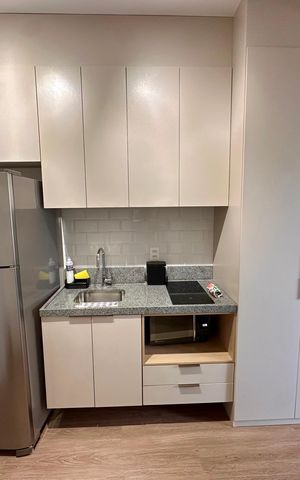 Studio à venda com 26m², 1 quarto e sem vaga Studio à venda com 26m², 1 quarto e sem vagaCozinha