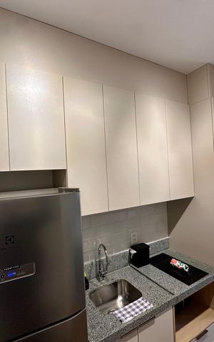 Studio à venda com 26m², 1 quarto e sem vaga Studio à venda com 26m², 1 quarto e sem vagaCozinha