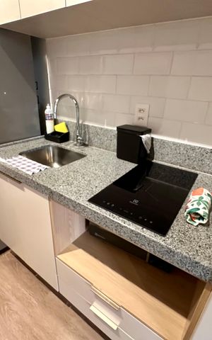 Studio à venda com 26m², 1 quarto e sem vaga Studio à venda com 26m², 1 quarto e sem vagaCozinha