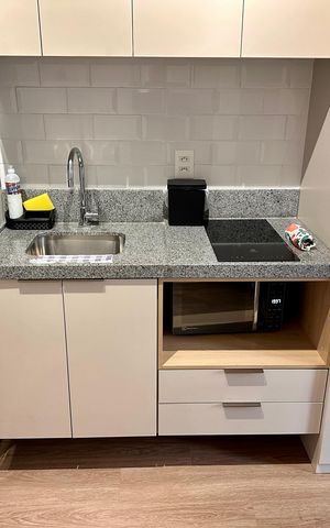Studio à venda com 26m², 1 quarto e sem vaga Studio à venda com 26m², 1 quarto e sem vagaCozinha