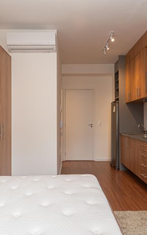 Studio para alugar com 25m², 1 quarto e sem vaga Studio para alugar com 25m², 1 quarto e sem vagaStudio