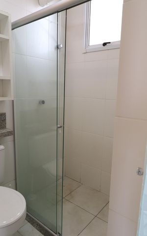 Apartamento para alugar com 85m², 3 quartos e 2 vagasBanheiro do Quarto 2