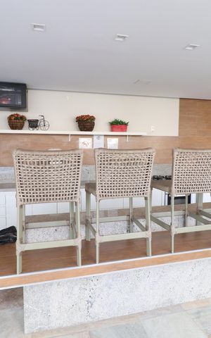 Apartamento para alugar com 85m², 3 quartos e 2 vagasÁrea comum - Churrasqueira