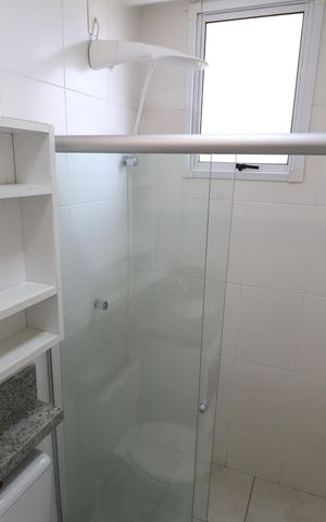 Apartamento para alugar com 85m², 3 quartos e 2 vagasBanheiro do Quarto 2