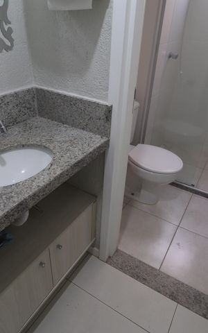 Apartamento para alugar com 85m², 3 quartos e 2 vagasBanheiro Social