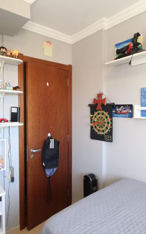 Apartamento à venda com 78m², 3 quartos e 2 vagasQuarto 1