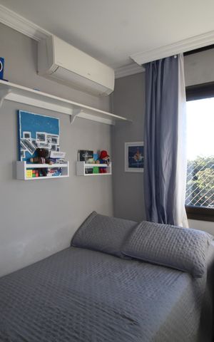 Apartamento à venda com 78m², 3 quartos e 2 vagasQuarto 1