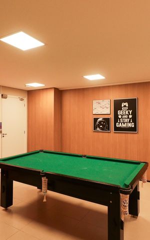 Apartamento para alugar com 38m², 2 quartos e sem vaga Apartamento para alugar com 38m², 2 quartos e sem vagaSala de Jogos