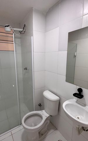 Apartamento para alugar com 48m², 2 quartos e 1 vaga Apartamento para alugar com 48m², 2 quartos e 1 vagaBanheiro
