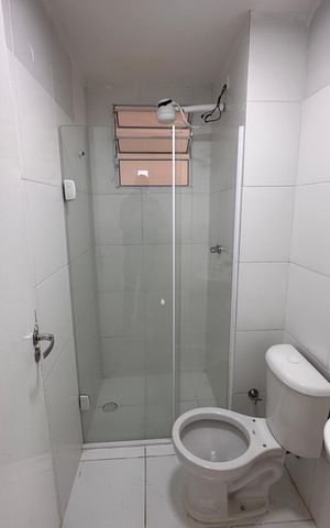Apartamento para alugar com 48m², 2 quartos e 1 vaga Apartamento para alugar com 48m², 2 quartos e 1 vagaBanheiro