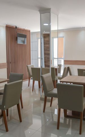 Apartamento à venda com 48m², 2 quartos e 1 vaga Apartamento à venda com 48m², 2 quartos e 1 vagaÁrea comum - Salão de Festas