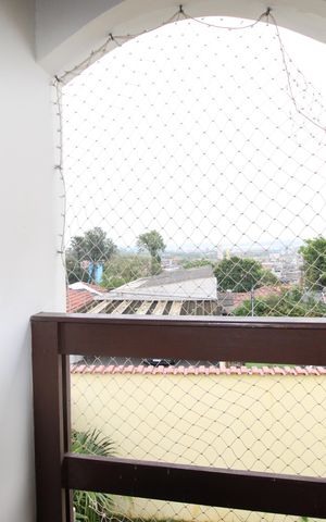 Casa à venda com 300m², 4 quartos e 3 vagasVaranda do quarto 1